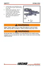 Предварительный просмотр 28 страницы Echo Pro Attachment Series Operator'S Manual