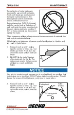 Предварительный просмотр 47 страницы Echo Pro Attachment Series Operator'S Manual