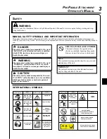 Preview for 3 page of Echo ProPaddle 99944200620 Operator'S Manual