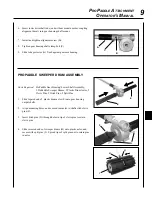 Preview for 9 page of Echo ProPaddle 99944200620 Operator'S Manual