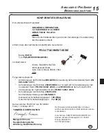 Предварительный просмотр 47 страницы Echo ProSweep Attachment 99944200853 Operator'S Manual