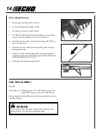 Preview for 14 page of Echo ProThatch 99944200563 Operator'S Manual