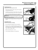 Preview for 15 page of Echo ProThatch 99944200563 Operator'S Manual