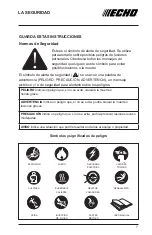 Preview for 79 page of Echo PW-3100 Operator'S Manual