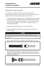 Предварительный просмотр 89 страницы Echo PW-3100 Operator'S Manual