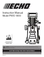 Echo PWE-1800 Instruction Manual preview