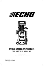 Предварительный просмотр 1 страницы Echo PWE-1800 Operator'S Manual