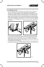 Preview for 13 page of Echo PWE-1800 Operator'S Manual