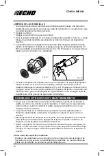 Предварительный просмотр 42 страницы Echo PWE-1800 Operator'S Manual