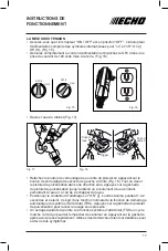 Preview for 65 page of Echo PWE-1800 Operator'S Manual