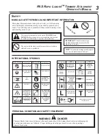 Preview for 3 page of Echo Rapid Loader 99944200610 Operator'S Manual