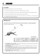 Предварительный просмотр 6 страницы Echo Rapid Loader 99944200610 Operator'S Manual