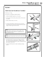 Предварительный просмотр 13 страницы Echo RM-210SB Operator'S Manual