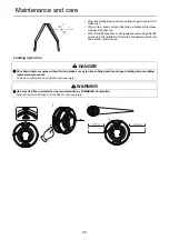 Предварительный просмотр 28 страницы Echo RM-3020T Operator'S Manual