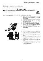 Предварительный просмотр 131 страницы Echo RM-3020T Operator'S Manual