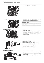 Предварительный просмотр 24 страницы Echo RM-520ES Operator'S Manual