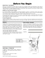 Предварительный просмотр 2 страницы Echo SC-4213 Operator'S Manual