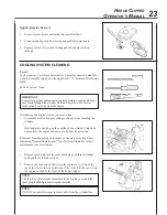 Предварительный просмотр 23 страницы Echo SHC-1700 1, SHC-1700 1E, SHC-2 Operator'S Manual