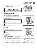 Предварительный просмотр 25 страницы Echo SHC-1700 1, SHC-1700 1E, SHC-2 Operator'S Manual