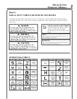 Preview for 3 page of Echo SHC-210 Operator'S Manual