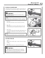 Preview for 13 page of Echo SHC-210 Operator'S Manual