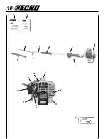 Предварительный просмотр 10 страницы Echo SHC-2401 Operator'S Manual