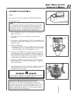 Предварительный просмотр 23 страницы Echo SHC-2401 Operator'S Manual