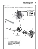 Предварительный просмотр 7 страницы Echo SHC-251 Operator'S Manual