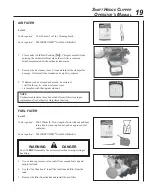 Предварительный просмотр 19 страницы Echo SHC-260 Operator'S Manual