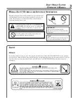 Предварительный просмотр 3 страницы Echo SHC-261 Operator'S Manual