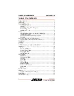 Предварительный просмотр 2 страницы Echo SHC-2620 Operator'S Manual