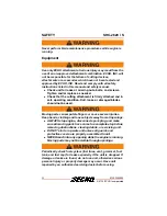 Предварительный просмотр 12 страницы Echo SHC-2620 Operator'S Manual