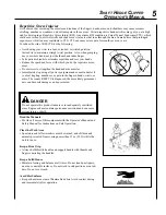 Предварительный просмотр 5 страницы Echo SHC-265 Operator'S Manual