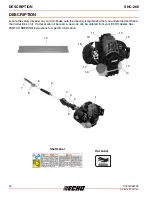 Preview for 10 page of Echo SHC-266 Operator'S Manual