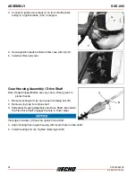 Предварительный просмотр 14 страницы Echo SHC-266 Operator'S Manual