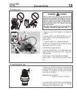 Предварительный просмотр 17 страницы Echo shindaiwa CSG-7410ES Service Manual