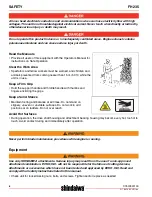 Предварительный просмотр 8 страницы Echo shindaiwa FH235 Operator'S Manual