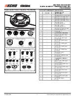 Preview for 1 page of Echo shindaiwa Series Instruction Sheet