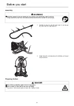 Предварительный просмотр 10 страницы Echo SHR-170SI Operator'S Manual