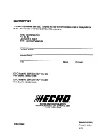 Preview for 16 page of Echo Shred 'N' Vac ES-1000 Operator'S Manual