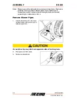 Preview for 18 page of Echo SHRED 'N' VAC ES-250 Operator'S Manual