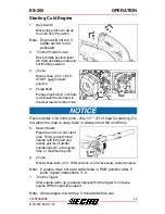 Preview for 25 page of Echo SHRED 'N' VAC ES-250 Operator'S Manual