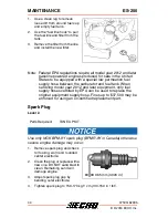 Предварительный просмотр 34 страницы Echo SHRED 'N' VAC ES-250 Operator'S Manual