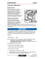 Preview for 38 page of Echo SHRED 'N' VAC ES-250 Operator'S Manual