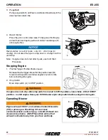 Предварительный просмотр 20 страницы Echo SHRED 'N' VAC ES-255 Operator'S Manual