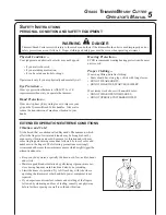 Предварительный просмотр 5 страницы Echo SMR-2100 Operator'S Manual