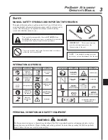 Предварительный просмотр 3 страницы Echo SMR-2400SB Operator'S Manual