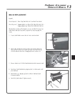 Предварительный просмотр 13 страницы Echo SMR-2400SB Operator'S Manual