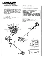 Preview for 10 page of Echo SMR-2410 TYPE 1E - 04-98 Operator'S Manual