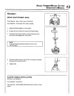 Предварительный просмотр 13 страницы Echo SMR-2410 TYPE 1E - 04-98 Operator'S Manual